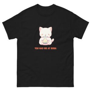 You Had Me At Boba - Cute Cat Boba Tea - Unisex classic tee
