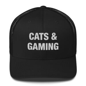 Cats and gaming - Trucker Cap