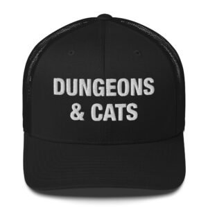 Dungeons & Cats - Trucker Cap
