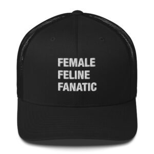 Female Feline Fanatic - Trucker Cap