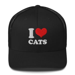 I Love Cats - Trucker Cap