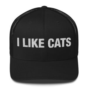 I like cats - Trucker Cap