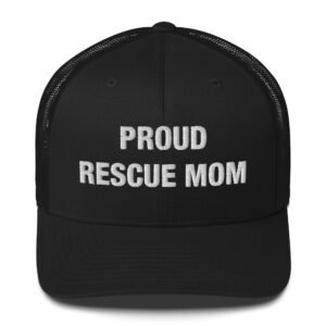 Proud rescue mom - Trucker Cap