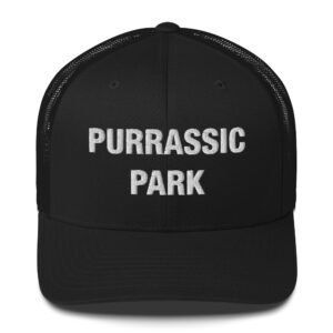 Real men cuddle cats - Trucker Cap