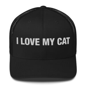 I love my cat - Trucker Cap