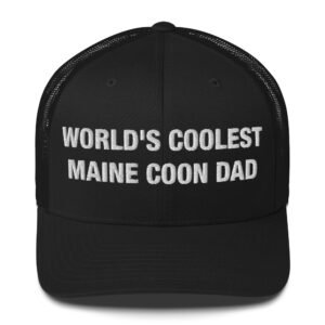 World's coolest maine coon dad - Trucker Cap