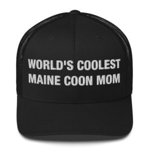 World's coolest maine coon mom - Trucker Cap