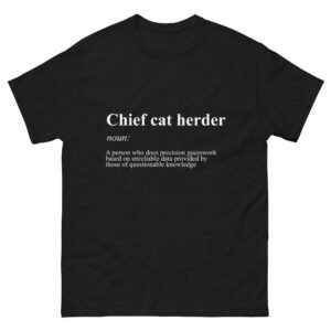 Chief cat herder - Unisex classic tee