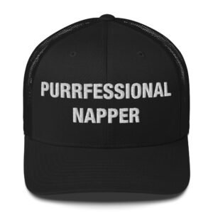 Purrfessional Napper - Trucker Cap