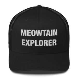 Meowtain Explorer - Trucker Cap