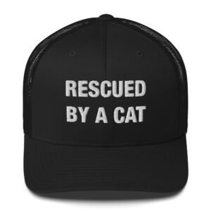 Rescued by a Cat - Trucker Cap