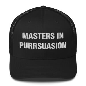 Masters in Purrsuasion - Trucker Cap
