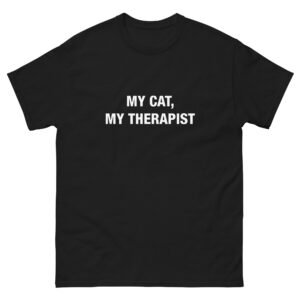 My Cat, My Therapist - Unisex classic tee