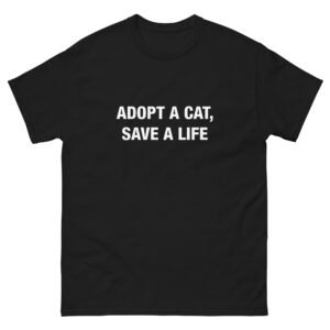 Adopt a Cat, Save a Life - Unisex classic tee