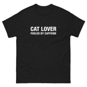 Cat Lover Fueled by Caffeine - Unisex classic tee