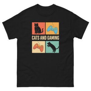Cats And Gaming - Unisex classic tee