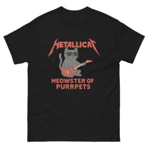 Metallicat Meowster of Purrpets - Unisex classic tee