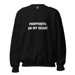 Pawprints on My Heart - Unisex Sweatshirt