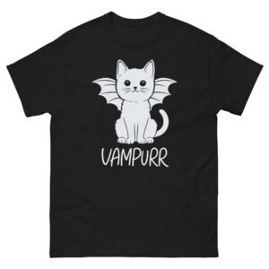 Vampurr Cat - Cute Vampire Bat Kitty Halloween - Unisex classic tee