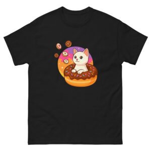 Cute Donut Cat - Kawaii Space Kitty - Unisex classic tee