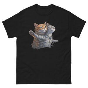 Titanic Cat - Romantic Funny Cats on Ship - Unisex classic tee