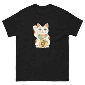 Lucky Maneki Neko Cat – Japanese Fortune Cat Graphic Tee - Unisex classic tee