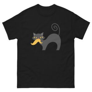 Funny Black Cat Arch - Cute Spooky Cat Lovers Graphic Tee - Unisex classic tee