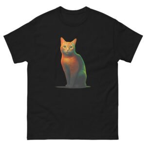 Rainbow Galaxy Cat - Colorful Cosmic Cat Lover Tee - Unisex classic tee