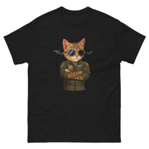 Cool Aviator Cat - Funny Cat Lover Graphic Tee for Pet Owners - Unisex classic tee