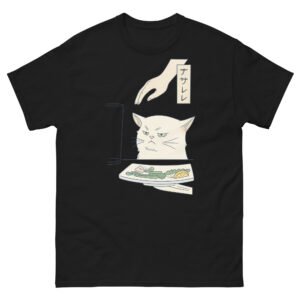 Wasabi Cat - Hilarious Sushi Cat Meme Japanese Food Tee - Unisex classic tee
