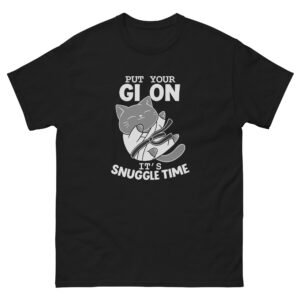 Snuggle Time Cat Shirt – Cozy Funny Cat Illustration Tee - Unisex classic tee