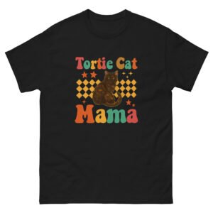 Tortie Cat Mama - Cute Tortoiseshell Cat Mom Graphic - Unisex classic tee