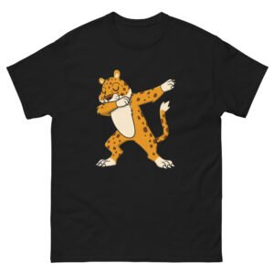 Funny Cartoon Cat - Dabbing Leopard Cat Dance Design for Cat Lovers - Unisex classic tee