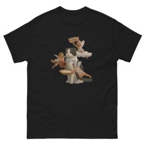 Me and My Cat Aesthetic Tee - Renaissance Cherubs Collage Me  My Cat Funny Cat - Unisex classic tee